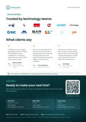 Page 4: Our clients and what they say